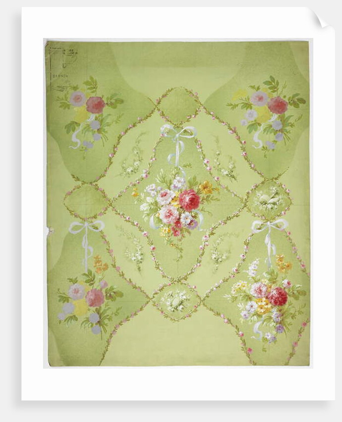 Carpet design by English School