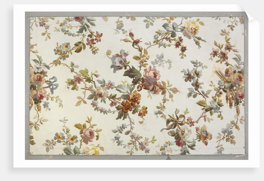 Carpet design by English School