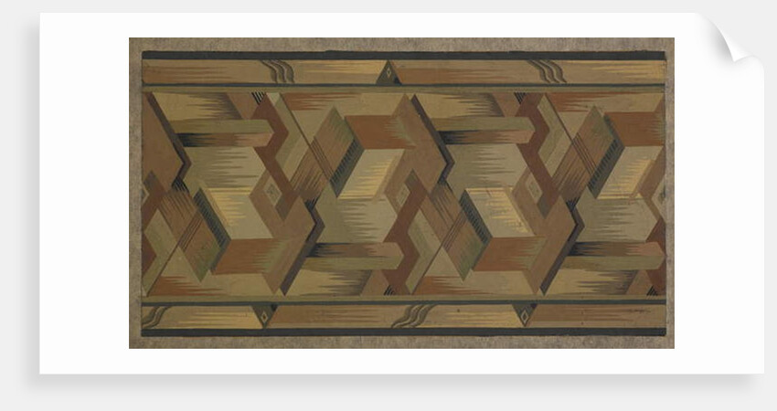 Carpet design by English School