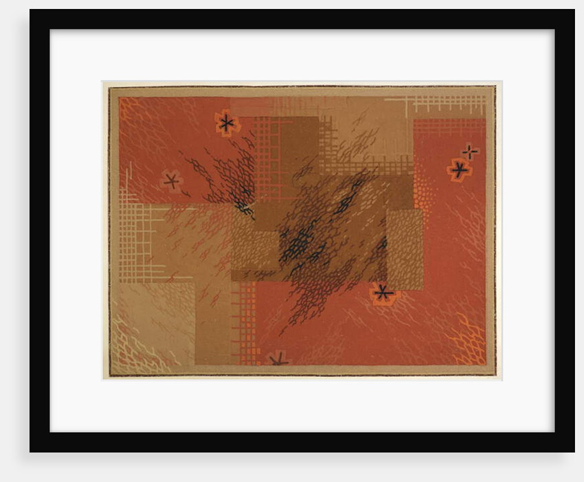 Carpet design by English School