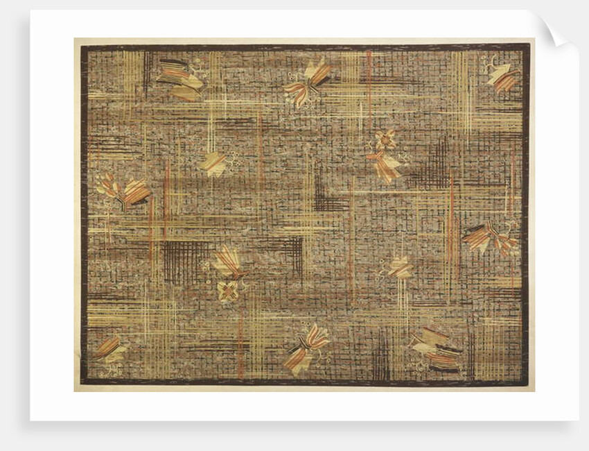 Carpet design by English School