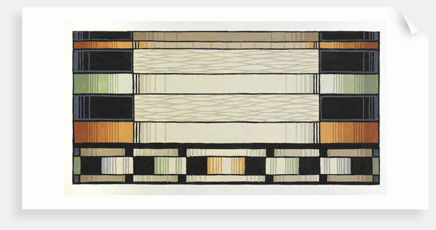 Carpet design by English School