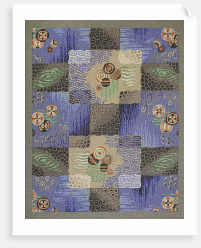 Carpet design by English School