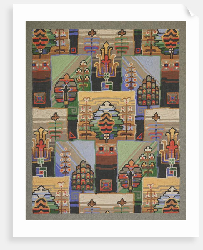 Carpet design by English School