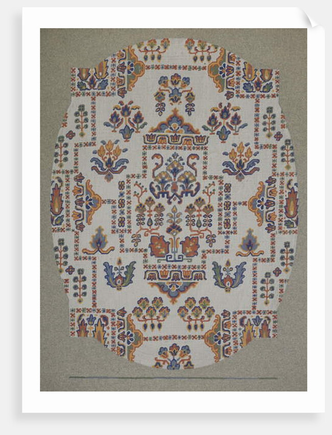 Carpet design by English School