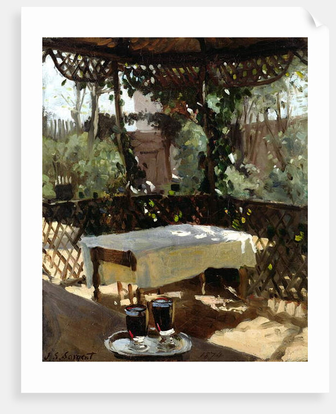 Two Wine Glasses, 1874 by John Singer Sargent