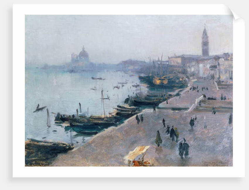 Venice in Grey Weather, 1882 by John Singer Sargent