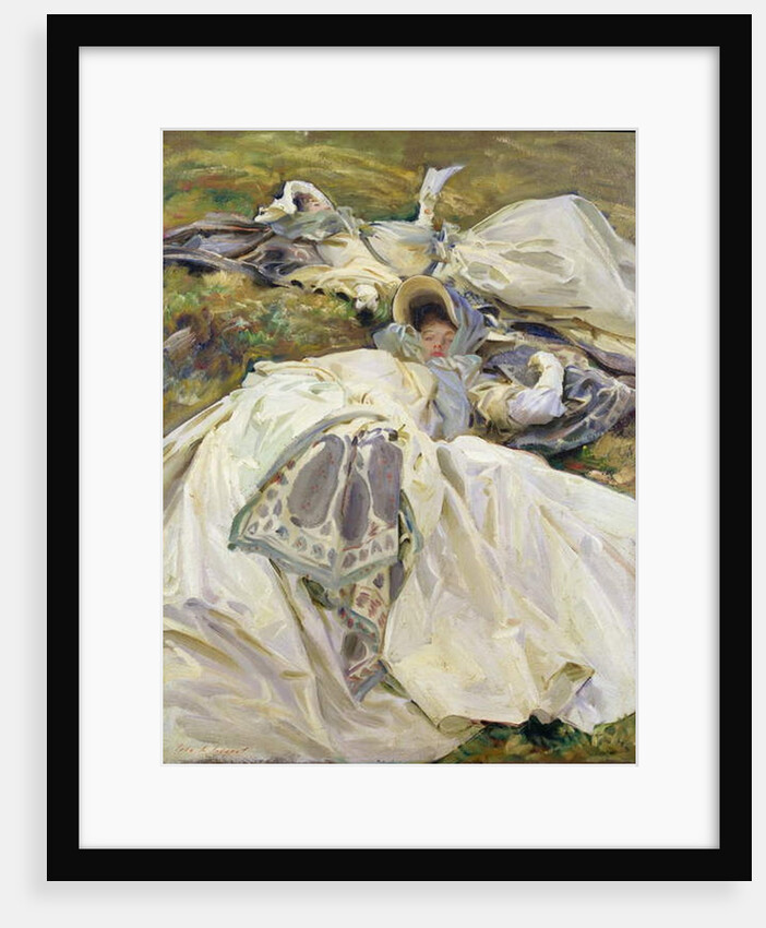 Two White Dresses, 1911 by John Singer Sargent