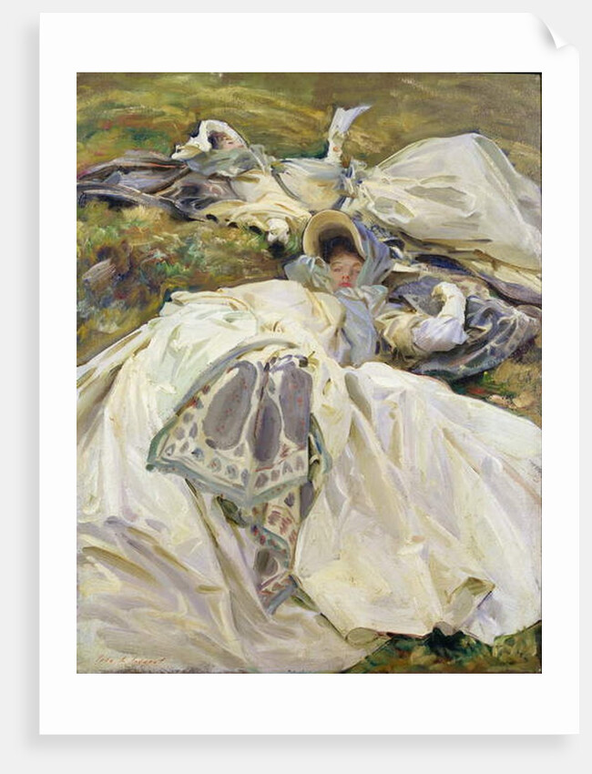Two White Dresses, 1911 by John Singer Sargent