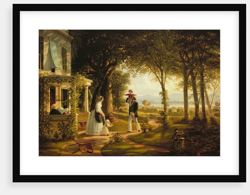 Home to the Family, 1852 by Thomas Pritchard Rossiter