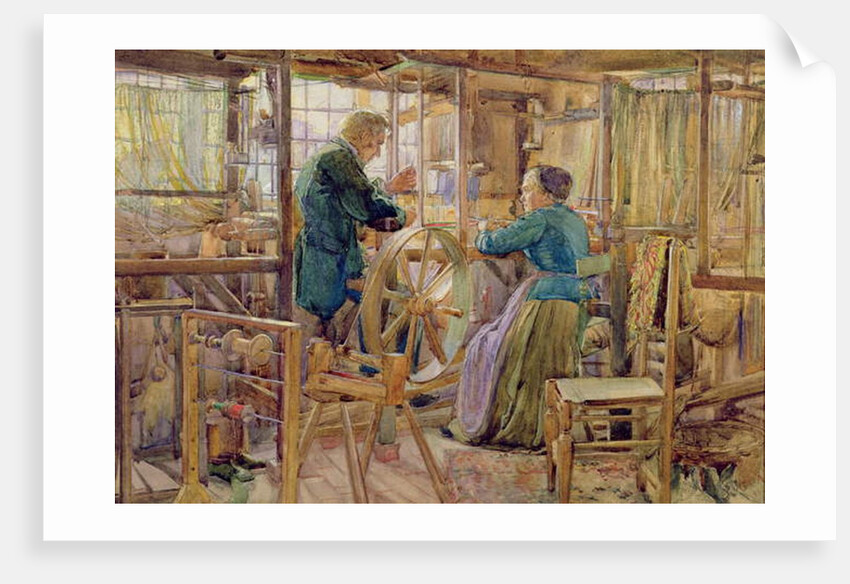 Weavers, in Coventry, 1895 by George Lilly Anderson