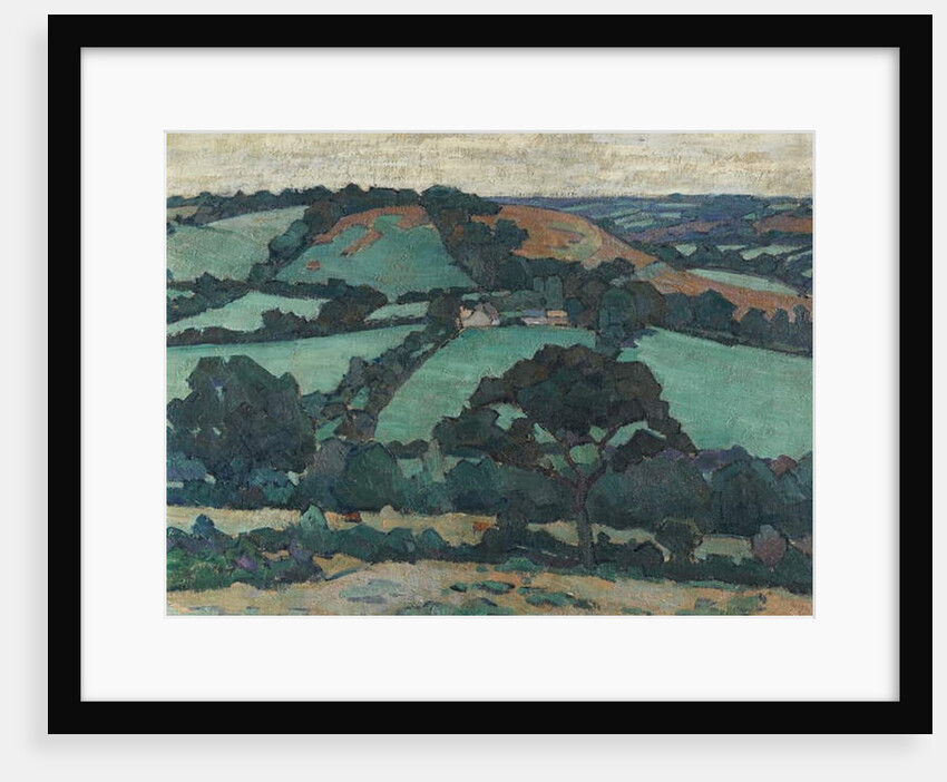 Brimley Hill, Devon, 1914-16 by Robert Polhill Bevan