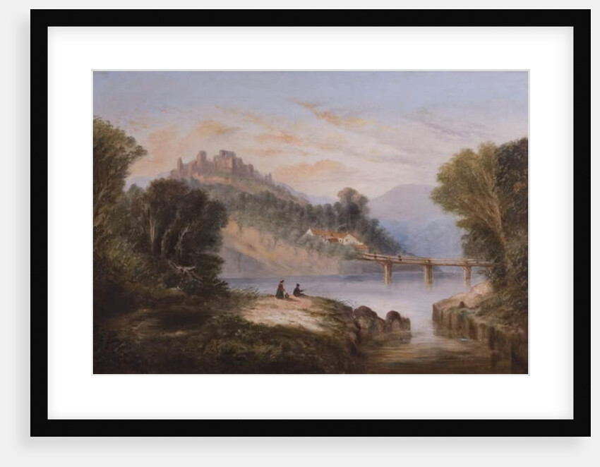 Dunluce Castle, Antrim, c.1860 by John Faulkne