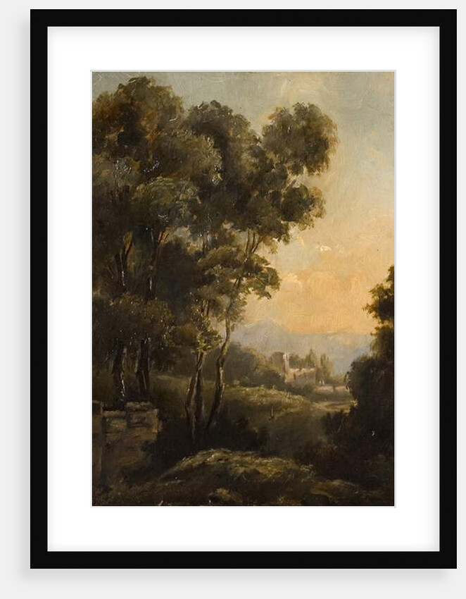 Study of a Tree, late 19th century by Walter Scott