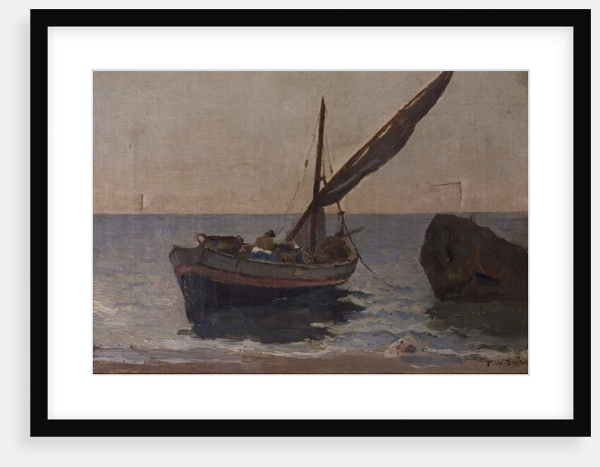 Boats on the Shore, early 20th century by Frederick William Jackson