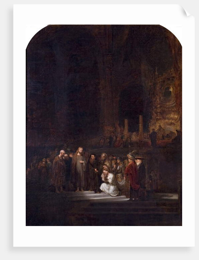 The Woman Taken in Adultery, c.1845 by Unknown Artist