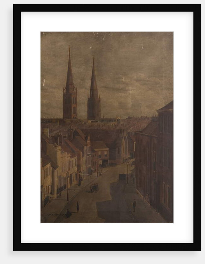 Bishop Street, Coventry, c.1885 by Walter H. Chaplin