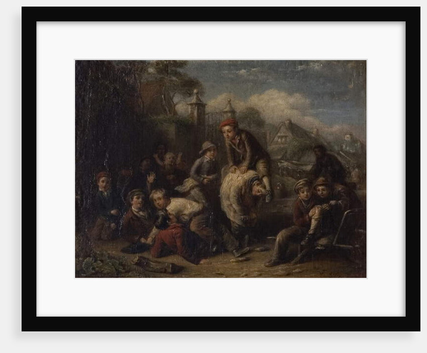 Leapfrog, 1856 by William Gill