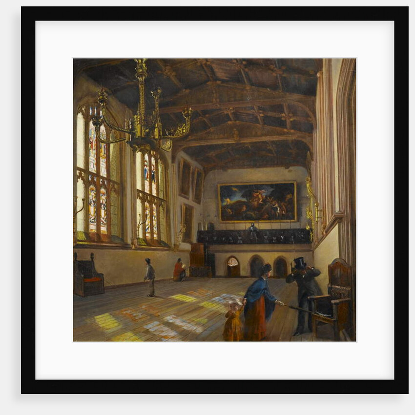 Interior of St. Mary's Hall, Coventry, 1873 by Henry Carter