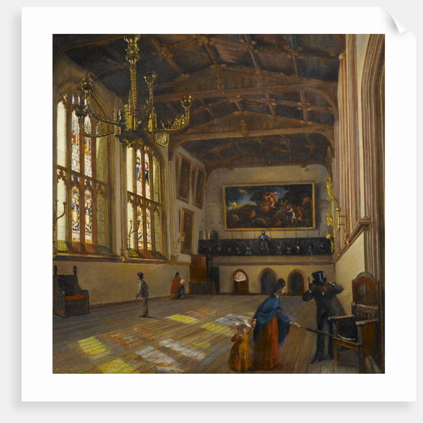 Interior of St. Mary's Hall, Coventry, 1873 by Henry Carter