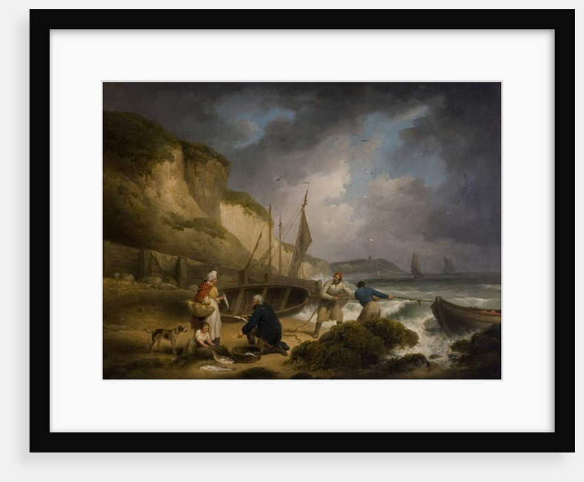Selling Fish, c.1799 by George Morland