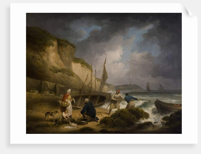 Selling Fish, c.1799 by George Morland