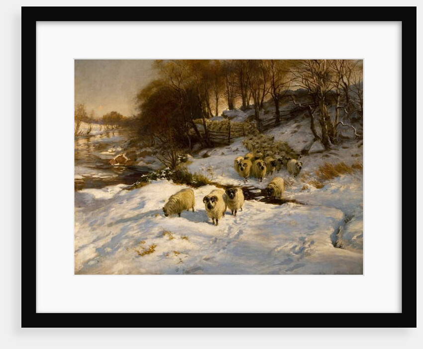 Sheep in the Snow, 1935 by Joseph Farquharson