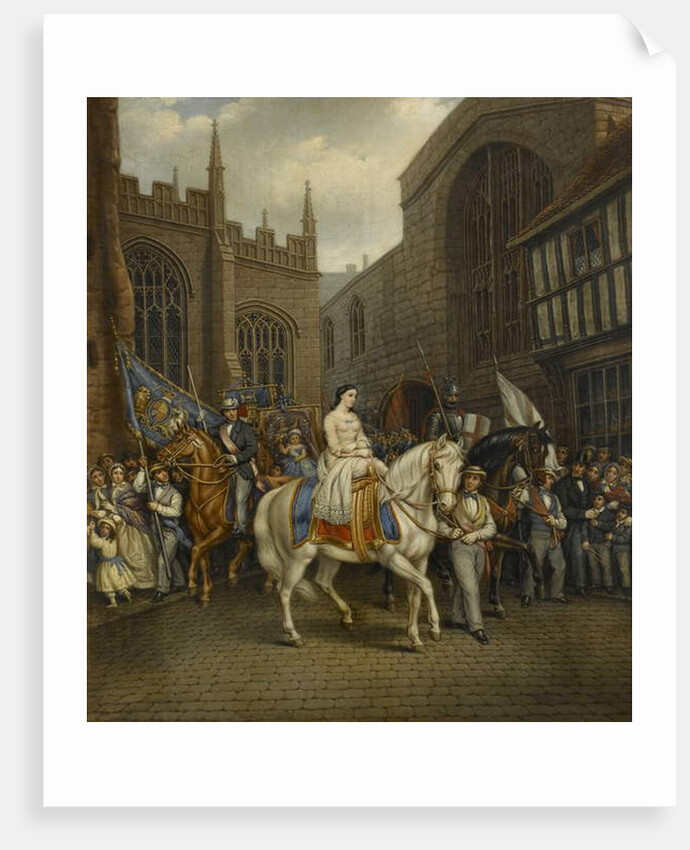 Lady Godiva Procession, Coventry, 1867 by David Gee