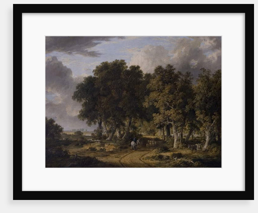 A View in the New Forest, mid-19th century by James Stark