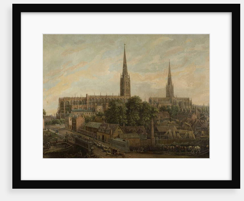 Priory Street, Coventry, 1861 by David Gee