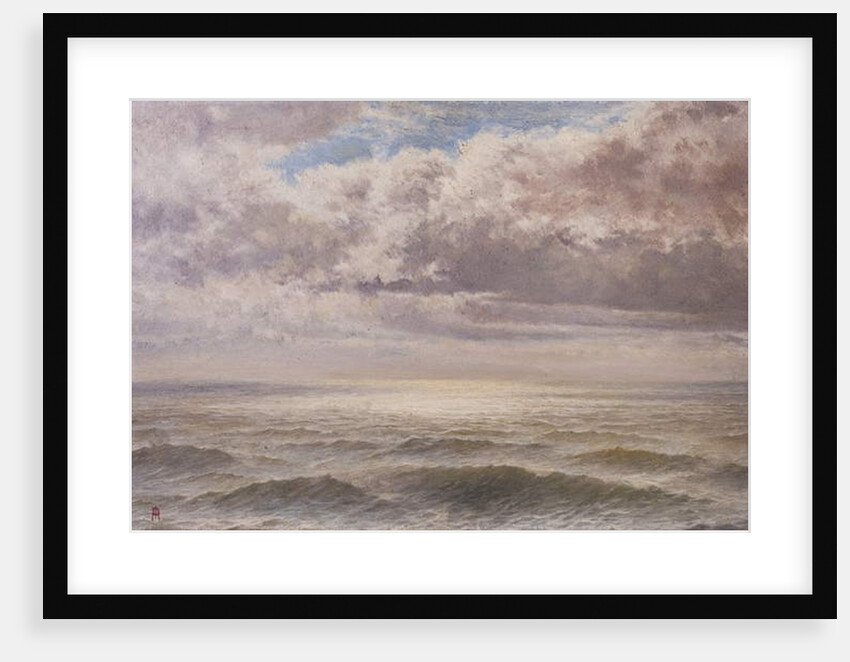 A Silver Sea, South Devon, c.1883 by John Anderson