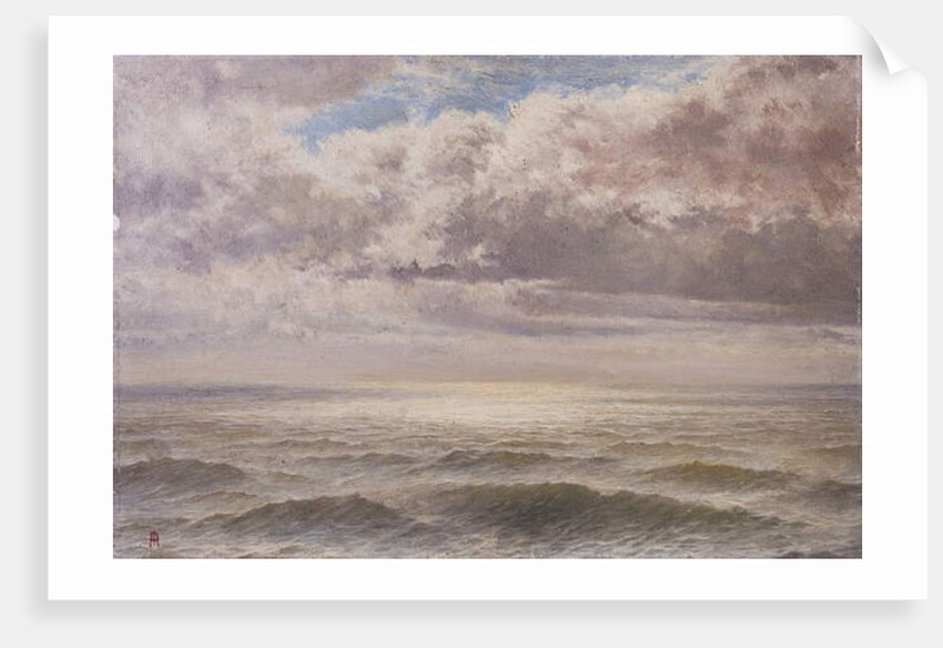 A Silver Sea, South Devon, c.1883 by John Anderson
