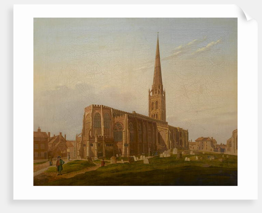 St. Michael's Church, Coventry, c.1824 by Edward Junior Rudge
