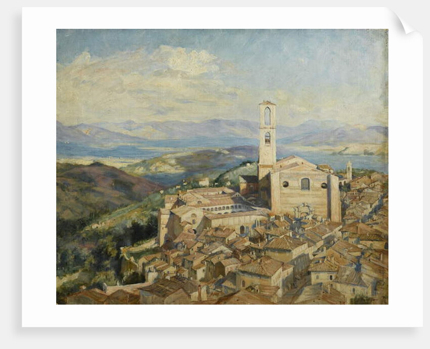 The Roofs of Perugia, 1911 by Susan Isabel Dacre