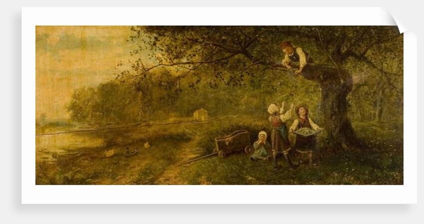 Picking Apples, late 19th century by James Crawford Thom