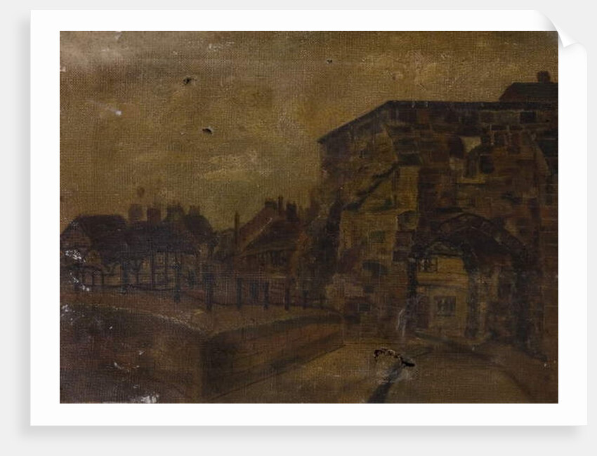 Around Cook Street Gate, Coventry, c.1900 by Edith Elsegood Burrows