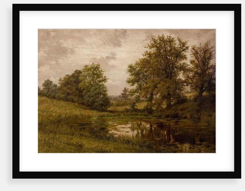 Pond near Whittem's Farm, near Coundon, late 19th-early 20th century by John Anderson