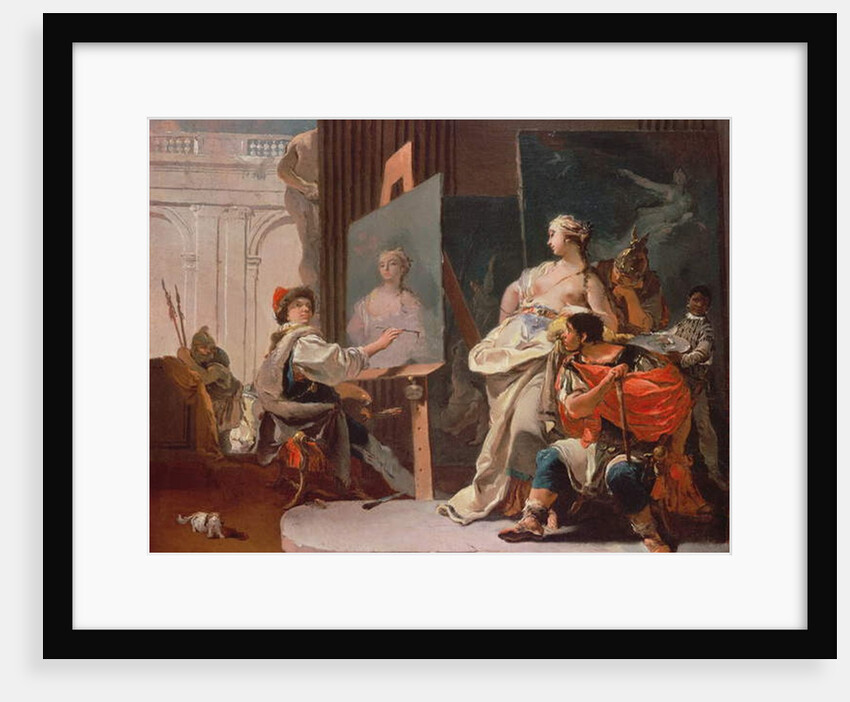 Alexander and Campaspe in the Studio of Apelles by Giovanni Battista Tiepolo