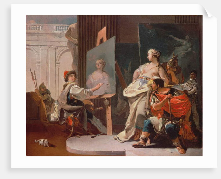 Alexander and Campaspe in the Studio of Apelles by Giovanni Battista Tiepolo