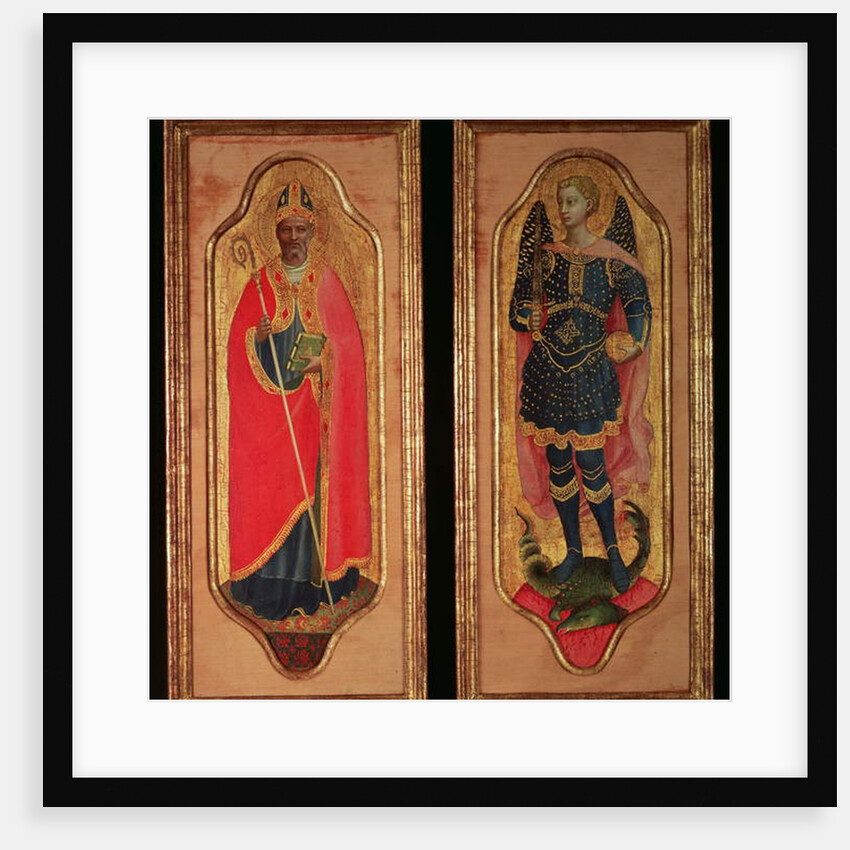 St. Nicholas of Bari and St. Michael, c.1423 by Fra Angelico