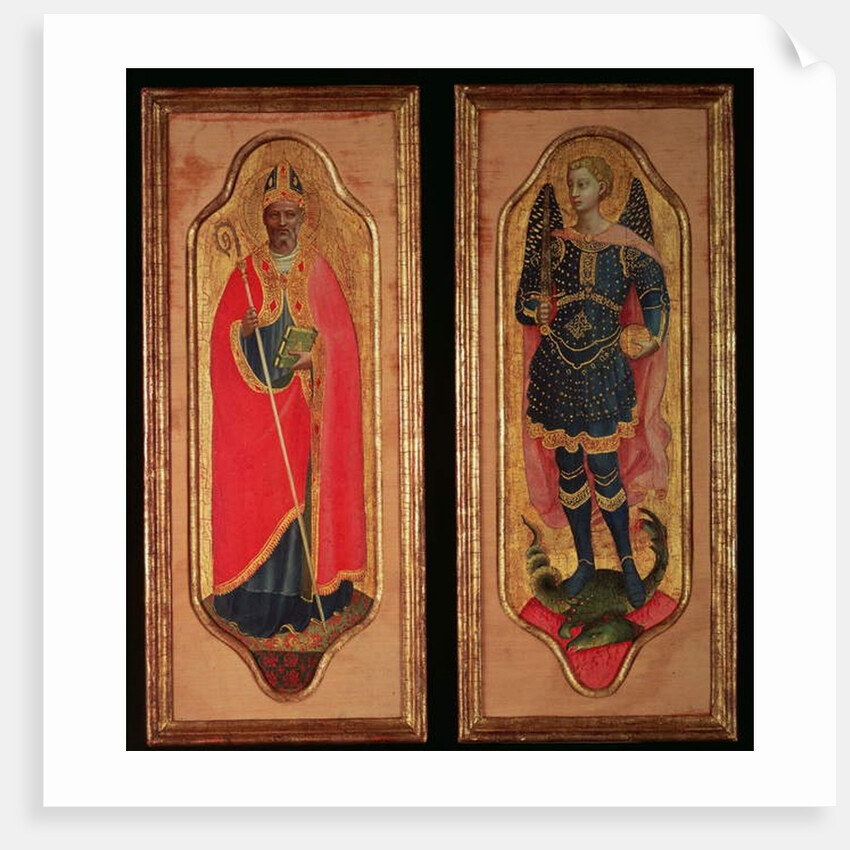 St. Nicholas of Bari and St. Michael, c.1423 by Fra Angelico