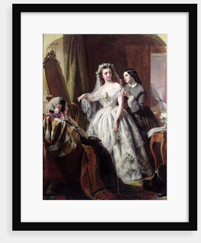 The Bride, 1856 by Abraham Solomon