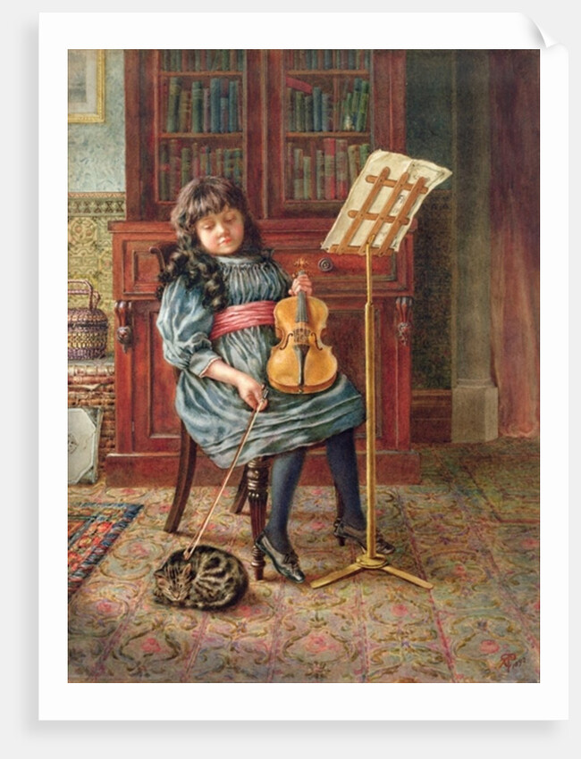 Dora Petherick, 1892 by Rosa Petherick