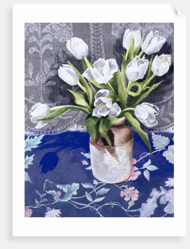 White Tulips, 1994 by Cristiana Angelini