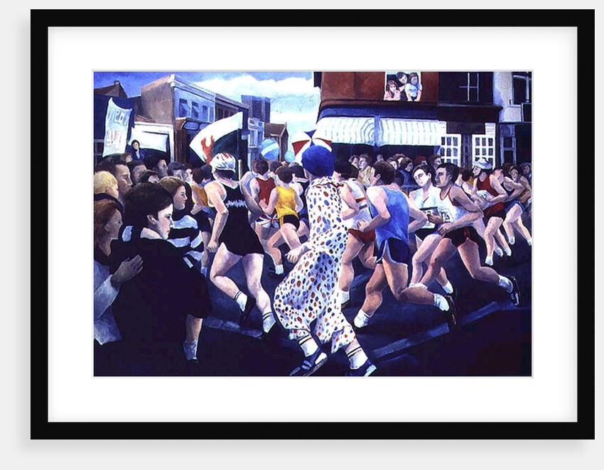 London Marathon, 1996 by Cristiana Angelini
