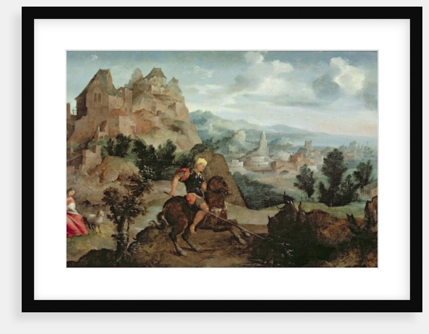 St George and the Dragon by Jan van Scorel
