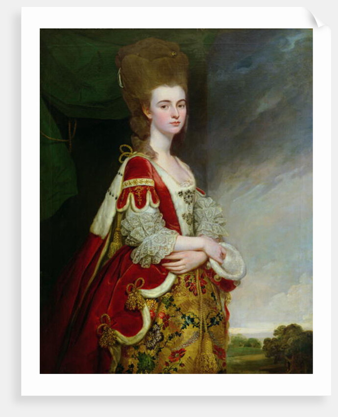 Lady Boston, nee Christian Methuen by George Romney