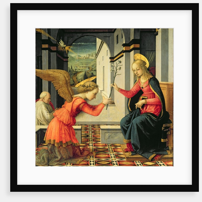 The Annunciation by Filippo Lippi
