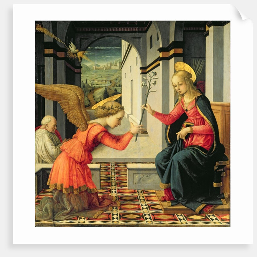 The Annunciation by Filippo Lippi