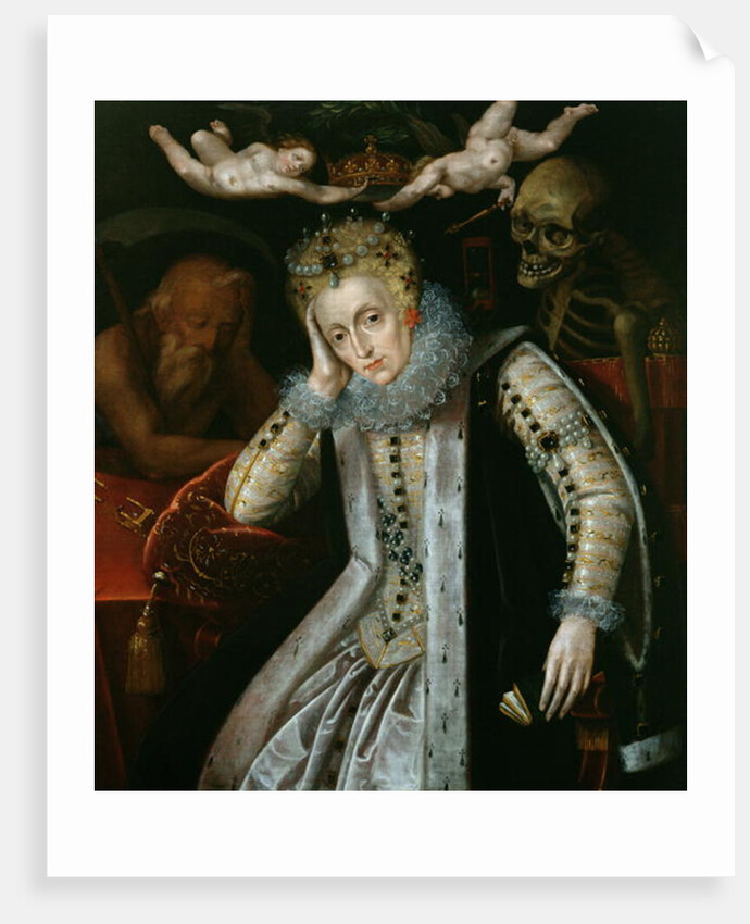 Queen Elizabeth I in Old Age, c.1610 by English School